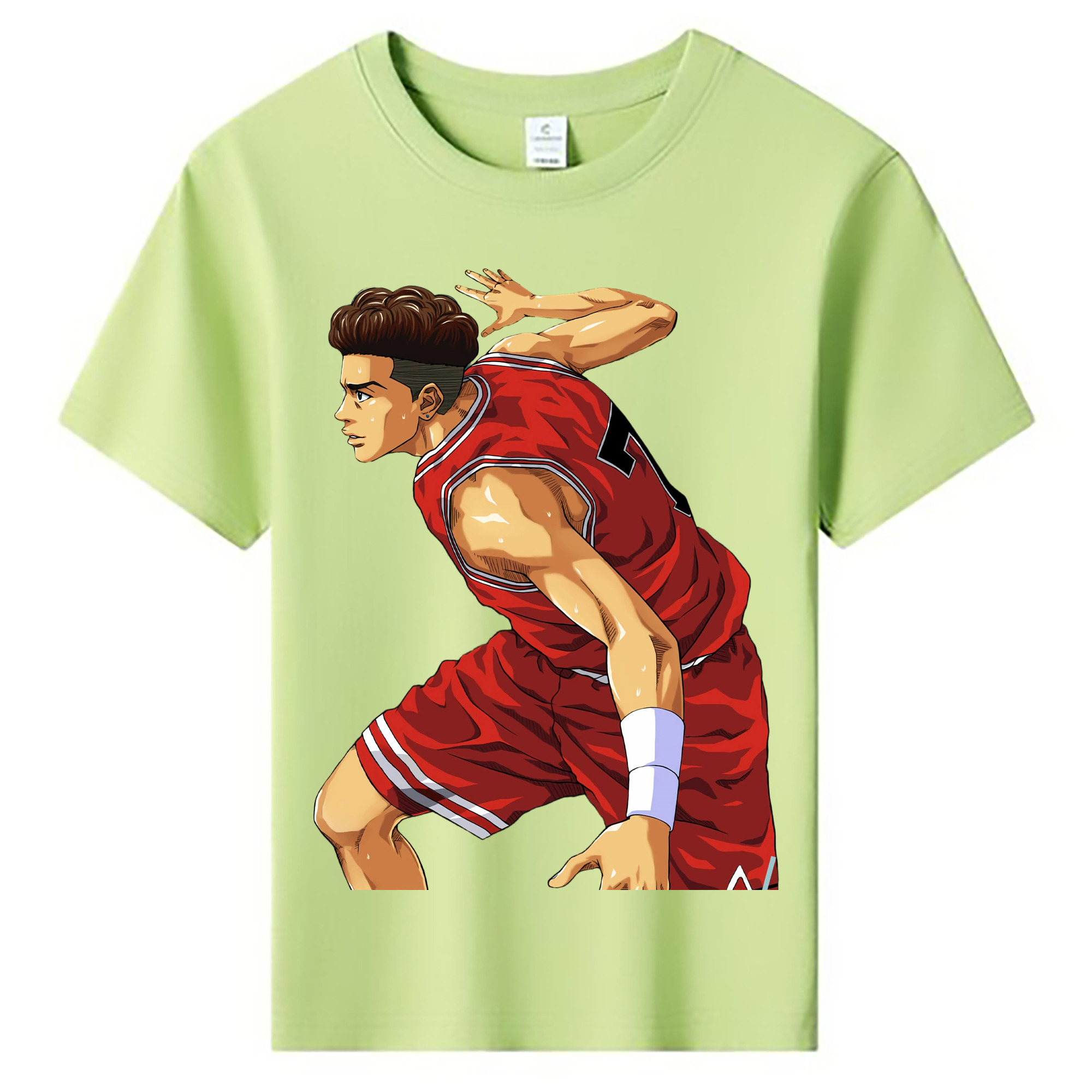 （画像用） SLAM DUNK／スラムダンク 綿100％キッズTシャツ（フロントプリント）